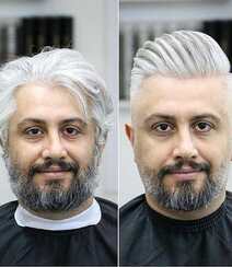 男士发型设计图片，欧美男士短发发型设计前后对比照图片组图1
