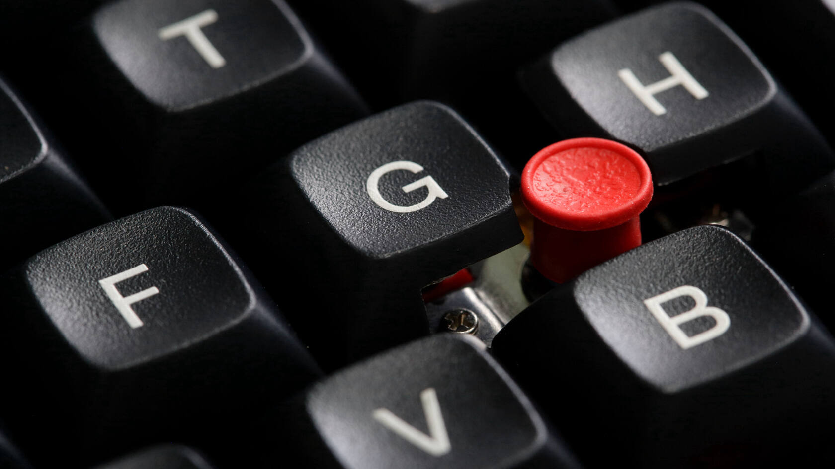 键盘上的字母按键摄影个性桌面壁纸第1张图片