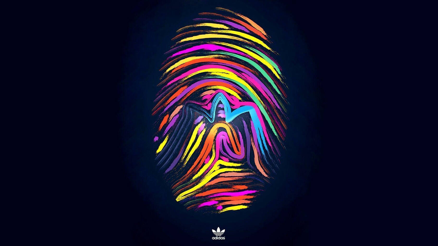 著名运动品牌“Adidas”LOGO，产品桌面壁纸套图4