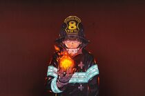消防队题材漫画“炎炎消防队”高清桌面壁纸