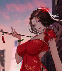 这是什么神仙画风，下巴尖尖的好美！P站画师笔下又飒又美的动漫美女图集组图9