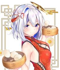 来屉小笼包吗？二次元可爱动漫美少女精美插画图片集