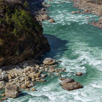 雅鲁藏布，江，大河，峡谷等唯美自然风光景色图片