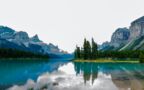 山中镜湖，让人内心平静的山水风景桌面壁纸组图3