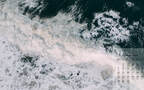 海水冲击海岸时激起的浪花，气势磅礴的大海，海浪，浪花高清9月日历壁纸组图8