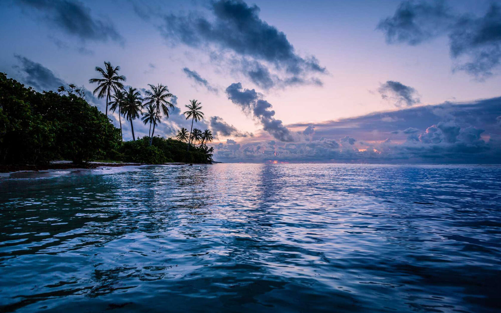 高清海上风景，林中湖泊等电脑壁纸9月8日推荐第2张图片