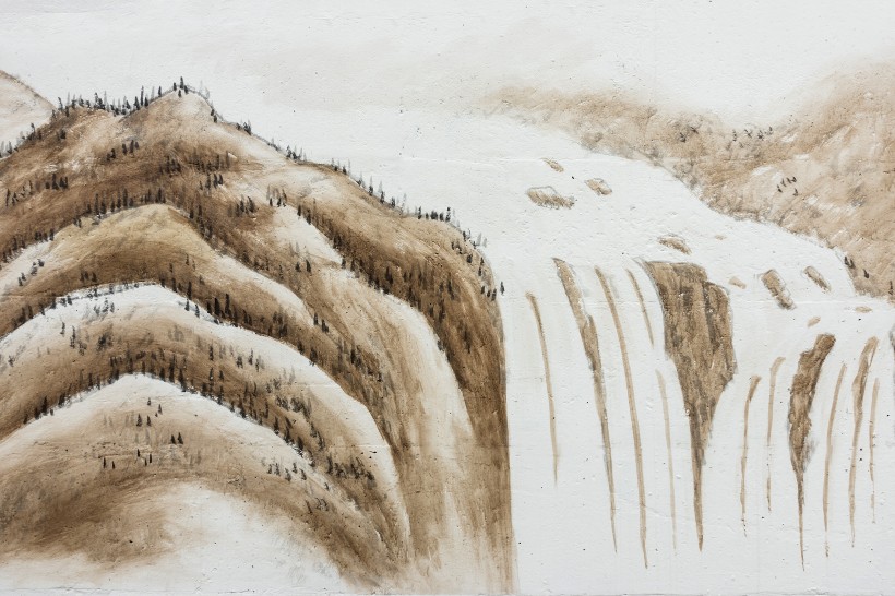 中国山水画，精选优美古风水墨山水画图片集