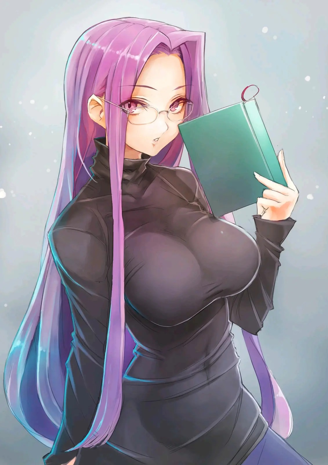 有见过这么大的R姐吗？《FGO》R姐美杜莎高清性感动漫插画图集图片