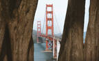 宏伟的吊桥风景，美国金门大桥8K摄影桌面壁纸组图1