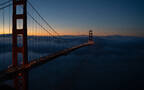 宏伟的吊桥风景，美国金门大桥8K摄影桌面壁纸组图3