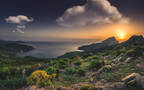 地中海第四大岛，法国的科西嘉岛岛屿自然风光景色壁纸图片组图5