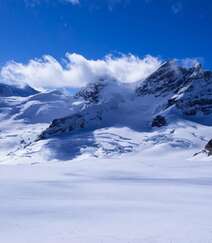 传统节气 大雪节气 雪山 雪景 白雪皑皑景色壁纸创意文字美图组图5