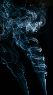 烟 袅袅 烟雾艺术 黑色背景创意烟雾艺术摄影手机壁纸