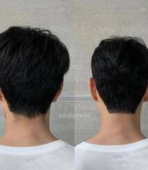 男士发型怎么理好看？14款简单好打理的男士发型理发前后对比照片参考组图2