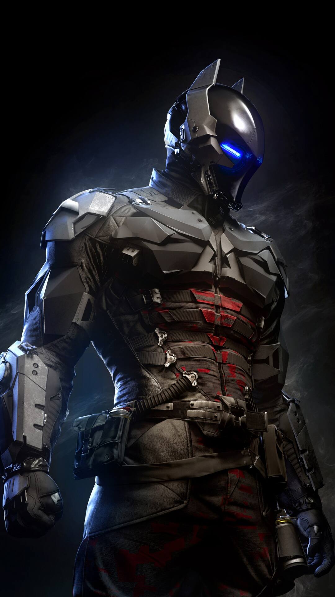蝙蝠侠 阿甘骑士 动作冒险游戏人物蝙蝠侠酷黑高清手机壁纸图片