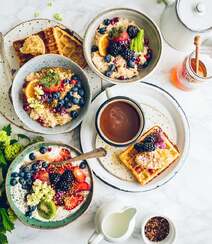营养丰盛的各类美味早餐图片组图5