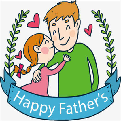 父亲节头像，超有爱又很萌的独一无二卡通父子，父女头像图片