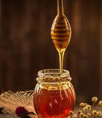 晶莹剔透的甜美灌装蜂蜜图片组图6