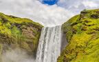 著名的旅游景点，冰岛塞里雅兰瀑布高清唯美壁纸图片组图7