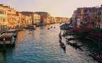 威尼斯大运河，意大利威尼斯大运河，城市，建筑，灯火等高清壁纸图片组图4