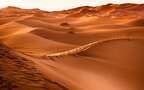 一望无际的沙漠，沙丘，戈壁滩，唯美高清自然风景壁纸图片组图1