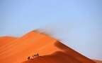 一望无际的沙漠，沙丘，戈壁滩，唯美高清自然风景壁纸图片组图7