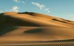 一望无际的沙漠，沙丘，戈壁滩，唯美高清自然风景壁纸图片组图4