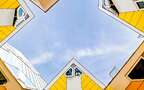 欧洲 荷兰 鹿特丹 创意 设计感十足的奇特立方体房子壁纸图片组图5