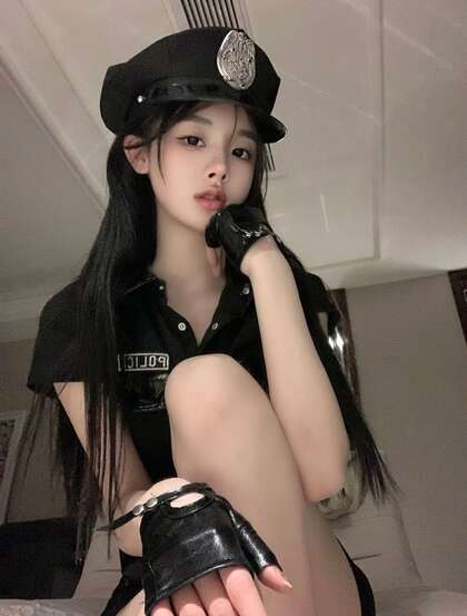 超高颜值长发极品美少女迷人cos制服装私人美照