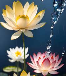 好运莲莲，池塘里的盛开的美丽莲花各种角度拍摄超美图片组图1