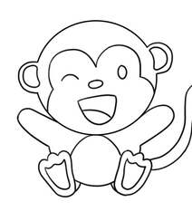 小猴子简笔画怎么画？可爱调皮的小猴子当然是简单画啦，一起来看看吧！