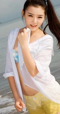少女沙滩可爱卡哇伊图片(22p)