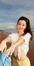 少女沙滩可爱卡哇伊图片(22p)