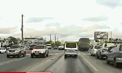 牛人撞车