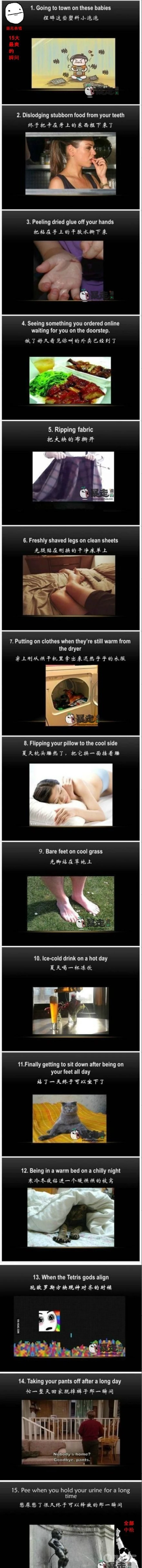 盘点15大最爽的瞬间