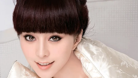 范冰冰甜美居家写真组图