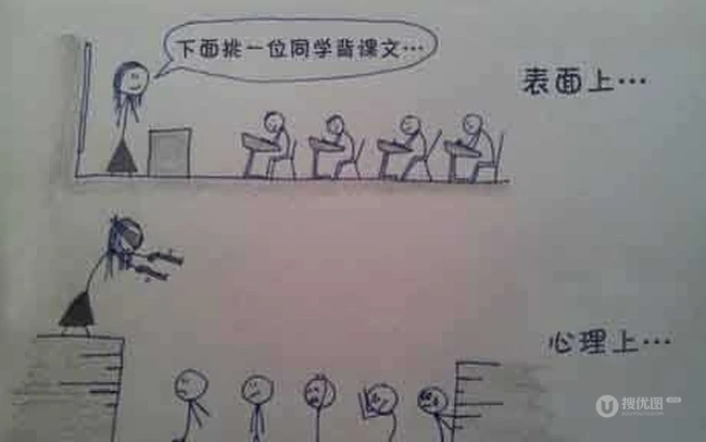 念书的时候都有这感觉