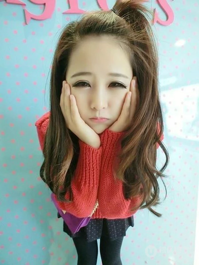 清纯可爱少女系列，飞洒青春