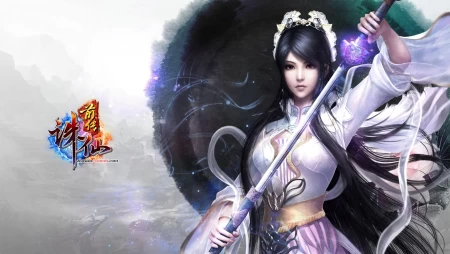 完美游戏《诛仙2》唯美电脑桌面壁纸