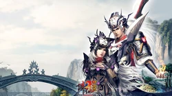 完美游戏《诛仙2》门派角色桌面壁纸