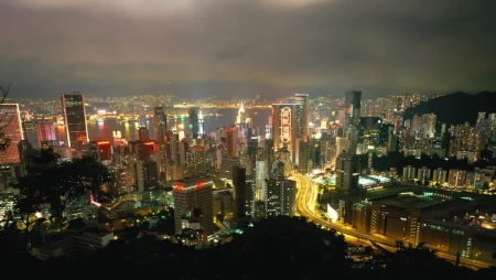 城市夜景风景