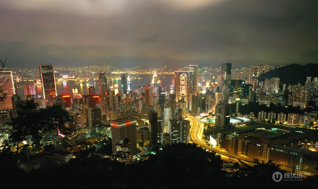 城市夜景风景