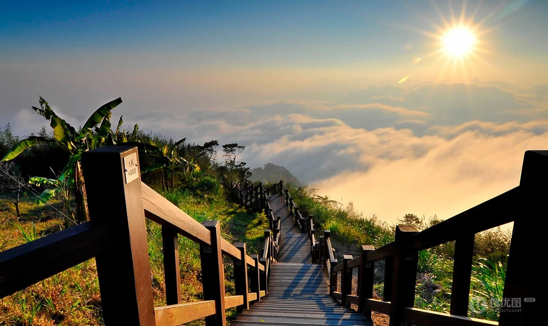 木栈道旅游风景高清系列六