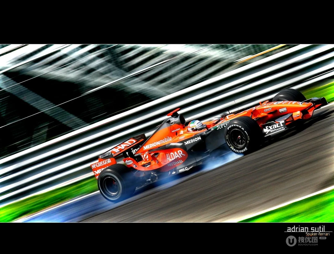 F1赛车帅气高清桌面壁纸图片