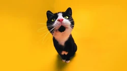 天然呆，怎么可以那么可爱-天然呆的猫咪高清壁纸套图