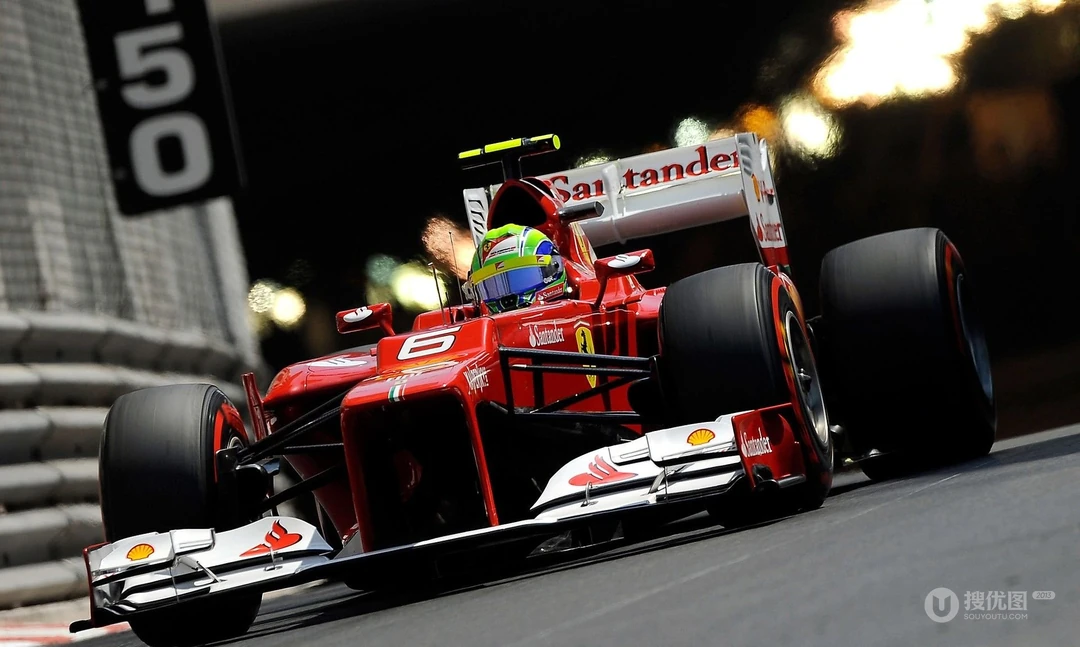 F1赛车赛道中高清壁纸桌面