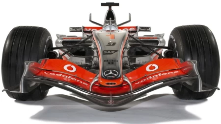 F1赛车红色车头高清壁纸图片套图