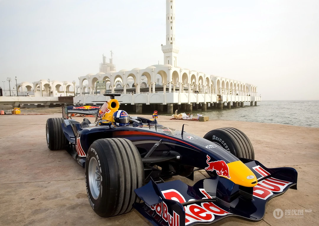 F1赛车红色车头高清壁纸图片套图
