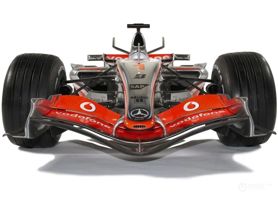 F1赛车红色车头高清壁纸图片套图