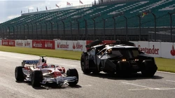 F1赛车红色车头高清壁纸图片套图